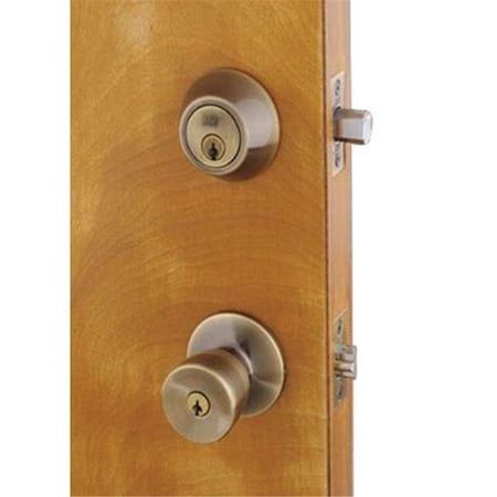 Gourmetgalley LA2141 Entry Knob Lock Antique Brass GO152423
